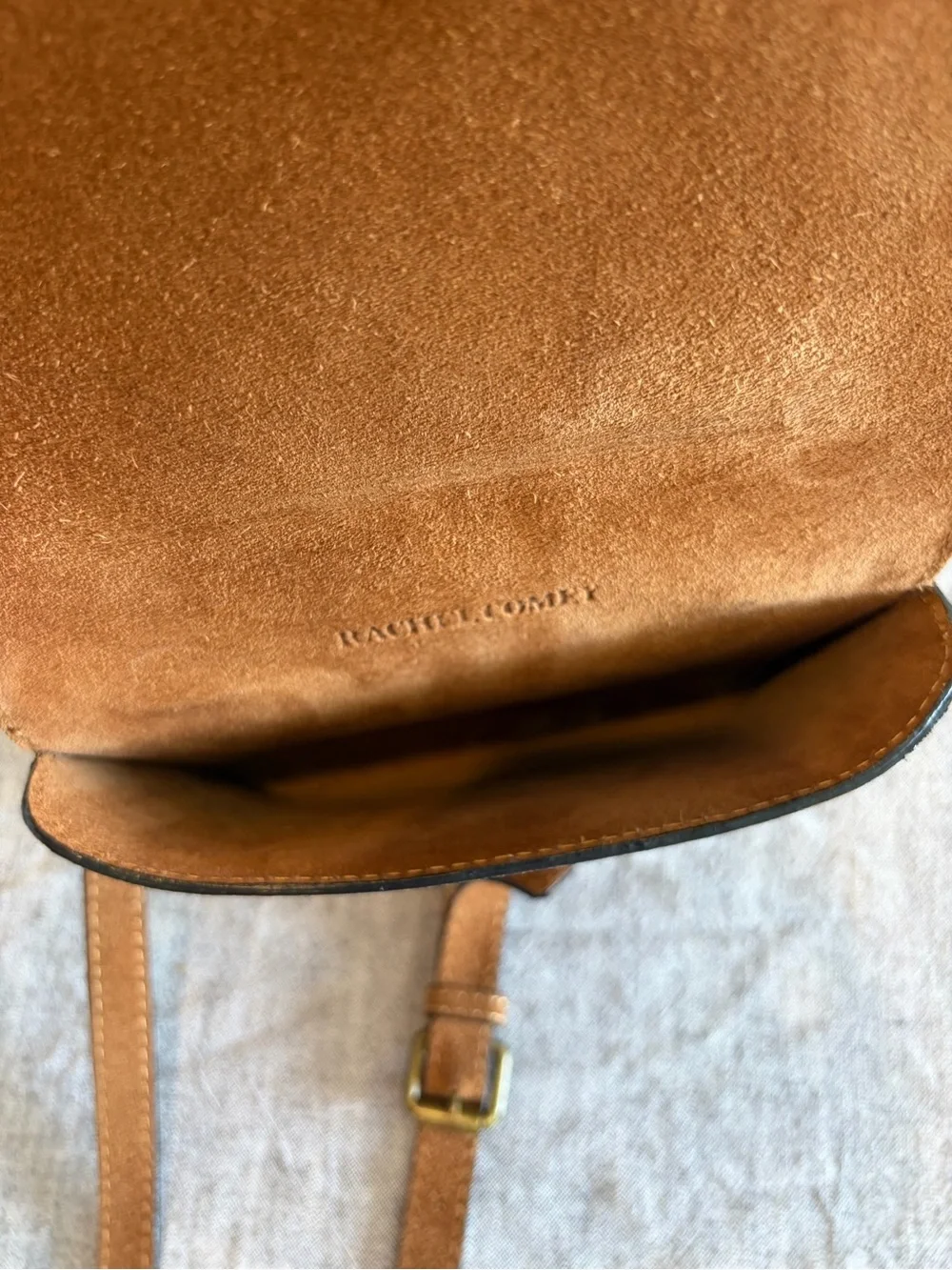 Rachel Comey Suede Crossbody Bag